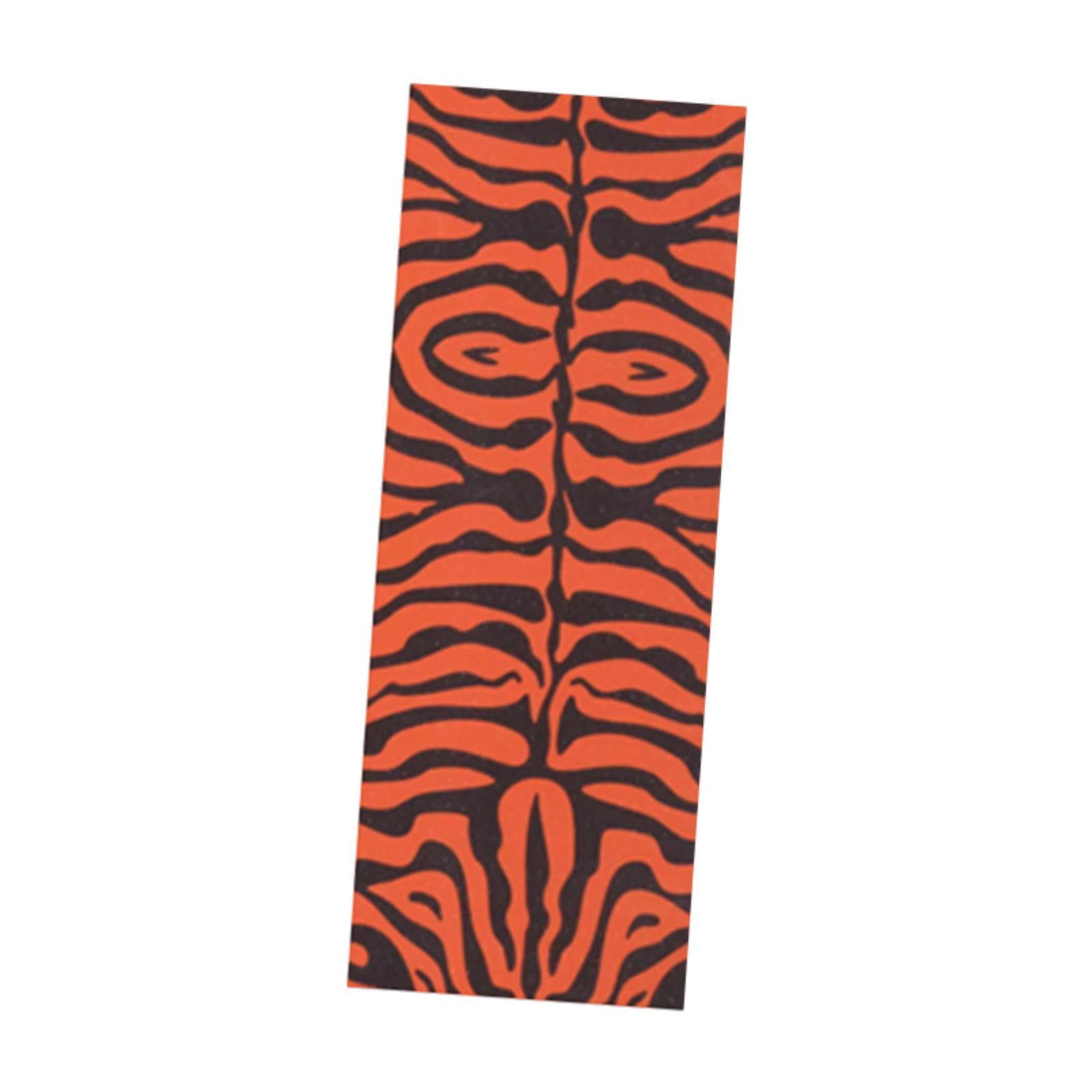 Axioma Skateboard Grip Tape Outdoor Non Slip Multipurpose Skateboarding Accessories Orange Black