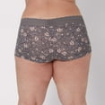 thumbnail image 3 of Maidenform Boyshort Panty Dream Cotton with Lace Women's Underwear Full Coverage 40859, 3 of 6