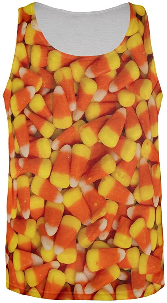Candy Corn on Stripes 40 Pack 3 Ply Novelty Halloween Paper Cocktail Beverage Drink Party Napkins