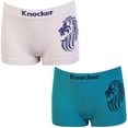 thumbnail image 4 of 6pc Knocker Boys Seamless Comfort Boxer Briefs Underwear Non-irritating Shorts M, 4 of 4