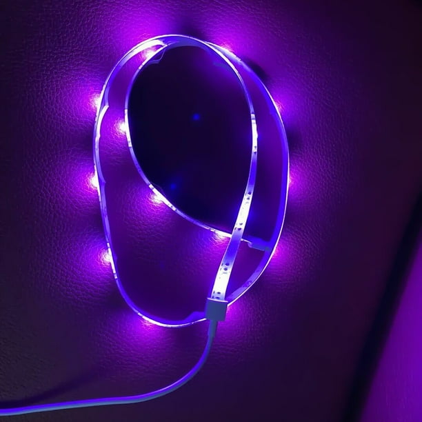 Amdohai Philips ZhiRui RGB Light Strip Stepless Dimming Light 16 Million Multi color APP Smart Control USB Powered 5V Safe Light Flexible Cabinet