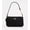 IM/BLACK, variant on Women's Nolita 19 Mini Shoulder Bag in Pebble Leather Gold Black