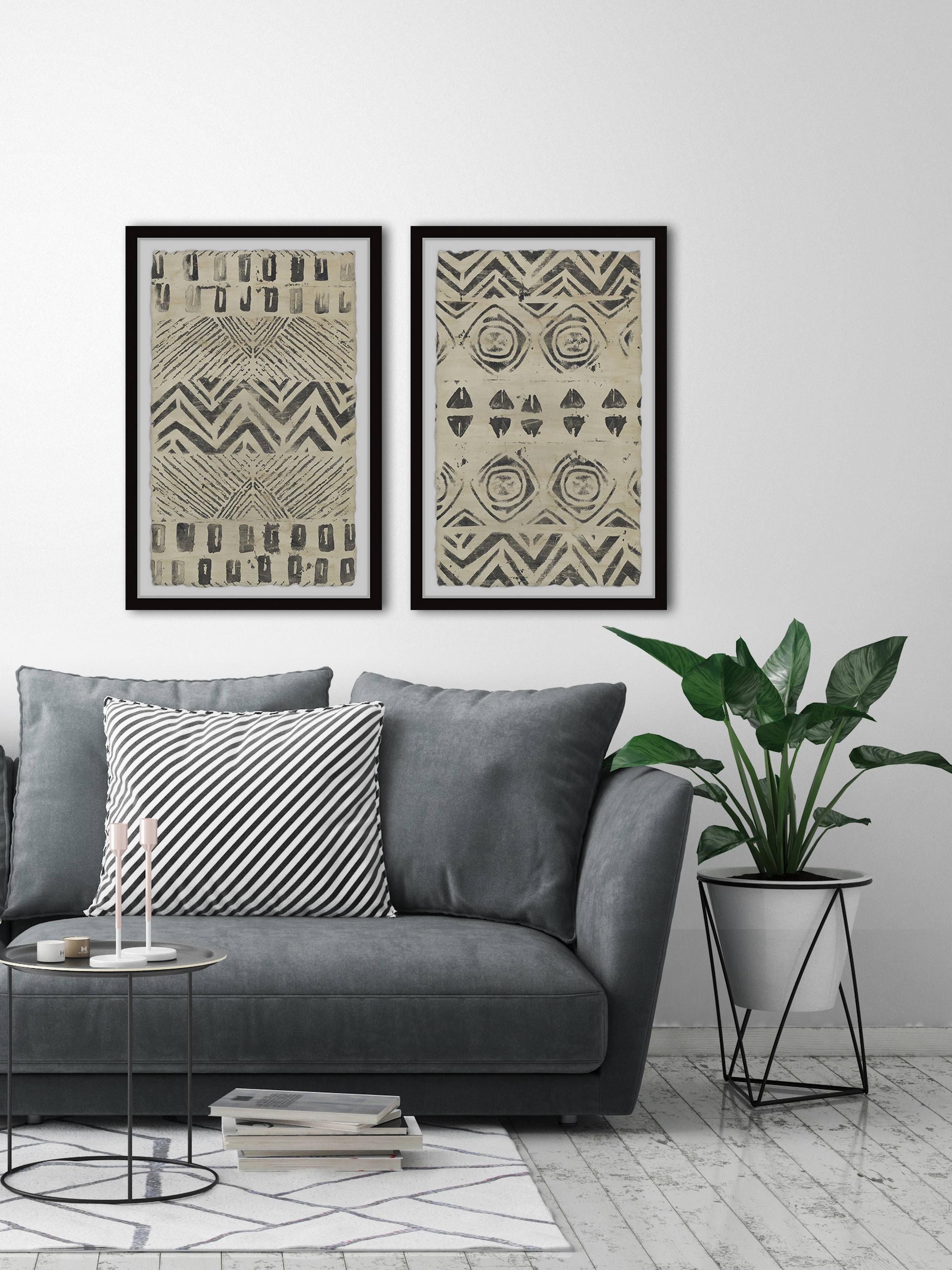 Marmont Hill Golden Patterns Diptych, Art Prints 40.00" x 1.50"