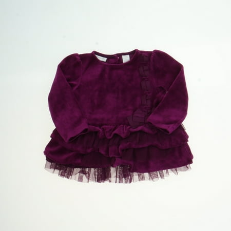 

Pre-owned First Impressions Girls Purple Dress size: 12 Months