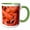 Green/White, variant on 3drose, Massachusetts, Marthas Vineyard. Traditional New England Lobster Bake., 11oz Two-tone Red Mug