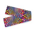 thumbnail image 7 of Yayeee Table Runner 70 inches Long Home Kitchen Dinning Party Decoration, Colorful Wavy Plaid, 7 of 7