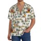 thumbnail image 1 of Fotbe Hawaiian Style Camisa Estampada de Manga Corta para Hombre, Casual de Verano, Estilo Playero, Sin Arrugas-XX-Large, 1 of 5