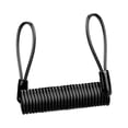 thumbnail image 2 of S SERENABLE Disc Lock Security Reminder Cable Disc Reminder Cable for Motorbike Bike ATV Black, 2 of 9