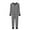 Gray, variant on 2024! ZVNAΖH Mens One Piece Button Down Pajamas, Long Sleeve Onesies Jumpsuit Nightwear, Striped Sleepwear Loungewear