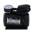 thumbnail image 1 of Estbridge Black 12V Portable Compressor Tire Inflator With Mechanical Pressure Gauge  Inflator For Car Tires  Motorcycle  Bike  Basketball, 1 of 7