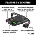 thumbnail image 2 of CURT 51110 Venturer Electric Trailer Brake Controller, Time-Delay, 2 of 5