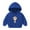 Blue, variant on Odeerbi Toddler Girls Fleece Hoodies Printed Pullover Hooded Sweatshirts Fashion Casual Long Sleeve Printing Hooded Sweatshirt Tops Blue
