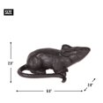 thumbnail image 4 of Accent Plus Modern Decorative Cast Iron Rat Doorstop, 4 of 4