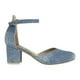 thumbnail image 2 of TACONES CASUALES DAMA STYLO 5382 SIMIPIEL AZUL Stylo 5382, 2 of 4