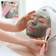 thumbnail image 4 of Silicone Face Mask Brush, Facial Mask Mixing Stick, Double Head Mud Mask Applicator Brush, Soft Rubber Head, Easy to Clean, Multifunctional Beauty Tool for Cream Gel Masks, Durable and Gentle on Skin, 4 of 5