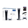 thumbnail image 1 of 2022 New 1.8TB PlayStation Disc Version Gaming Console with Upgraded Ultra Fast SSD, Wireless Controller, The Last of Us Remastered & Mytrix Controller Charging Dock, 1 of 7