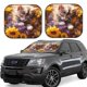 thumbnail image 1 of Balery Cute Cat Sunflower Parasol para parabrisas de coche de 2 piezas | Parasol plegable para parabrisas delantero de coche para la mayoría de sedanes-Small, 1 of 6