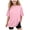Light Pink, variant on Splozh Summer Tops Girls Tops Cool Fashion Solid Color Drop Shoulder Short Sleeve Summer Tops Green,9-10 Years