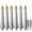 #2_6Pcs, variant on Yeciiwht Halloween Flameless Taper Candles Battery Operated with Remote & Timer, Ghost Candle Real Wax 3D Wick Flickering for Dinner, Halloween Decor