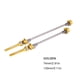 thumbnail image 4 of Eigraketly 1 par de bicicletas ZTTO, herramienta de pincho de bicicleta de montaña de Metal de liberación rápida, palanca profesional, accesorios de Herramientas y ferretería 74 mm/130 mm dorado, 4 of 6