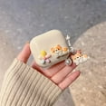 thumbnail image 3 of Case for Galaxy Buds 3&Buds 3 Pro,Creative White Cartoon Soft Protective Cover,Shockproof Earbuds Shell for Girly Women (Dog), 3 of 9