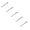 Z_Silver_5PC, variant on Verdsylv Heavy Duty Bar Magnet, Heavy-Duty Rare Earth Bar Magnet - 3.94 Inch Strong Pull Force for Fridge & Diy Projects, Powerful Science & Craft Tool, Fridge Science Magnet, Silver