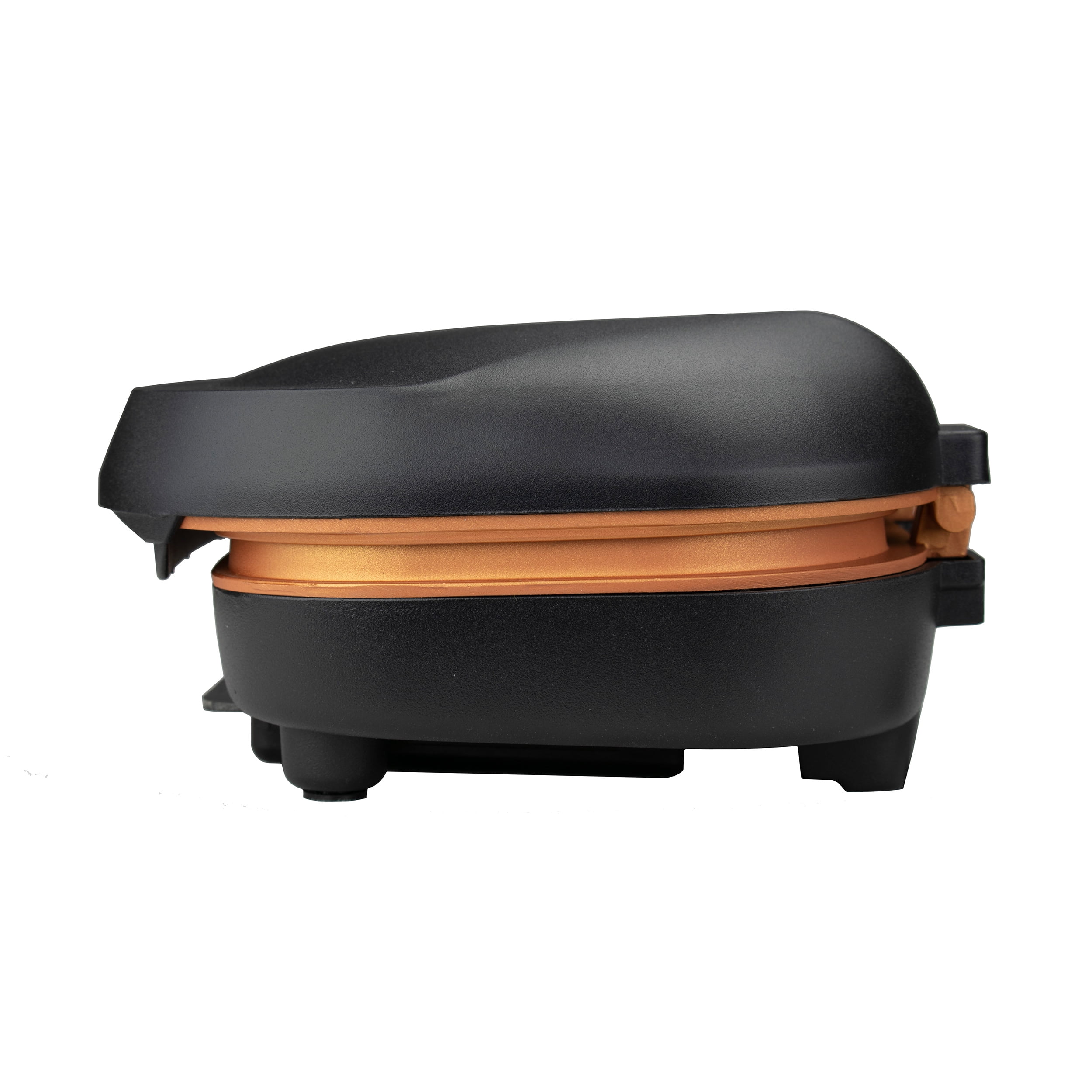 TS-606BK 2-Serving Nonstick 750W Electric Copper Grill & Panini Brentwood Appl 