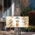 thumbnail image 3 of Happy Anniversary Abyssinian Celebrates Wedding Love Family Party Landscape Wood Sign Cat Lover Kitten Owner Gifts Hanging Wall Home Decor - 01015, 3 of 5