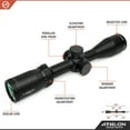 thumbnail image 5 of Athlon Optics Talos Riflescope, 3-12 x 40, SFP, 1in Tube, MIL Dot Reticle, Lifet, 5 of 6