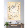 thumbnail image 2 of Pioneer 10 & 11: Deep Space Exploration Probes (Old Blue Grid) Poster Wall Art, Modern Wall Decor, 8x12 UNFRAMED, 2 of 3