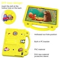 thumbnail image 5 of Kids Case Compatible with Lenovo Tab M10 TB-X505F/TB-X605F (10.1 inch),Cute Kids Kawaii Cover 3D Cartoon Handle & Stand Soft Silicone Shockproof Case,Yellow, 5 of 8