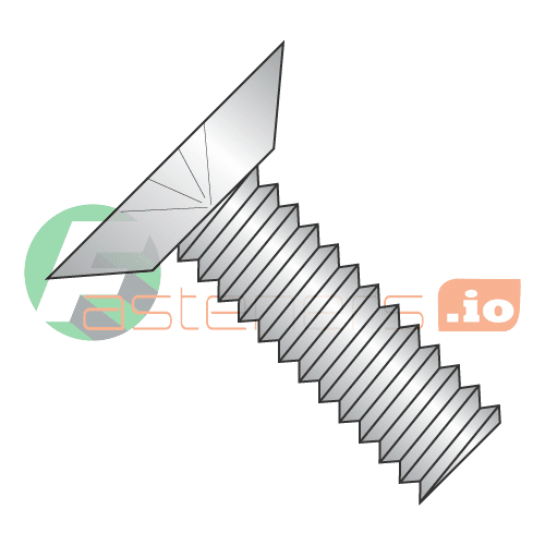 10-24 x 1/2" Machine Screws / Phillips / Flat Undercut Head / 18-8 Stainless Steel (Quantity: 3,000 pcs)