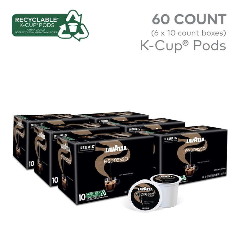 Lavazza, Espresso Keurig K-Cup® Pods, Medium Roast, 60 Pods