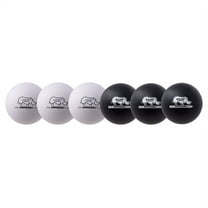 Champion Sports 6" Black and White Rhino Skin Low Bounce Dodgeball Set