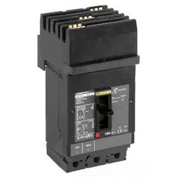 Square D HLA36015 3 Pole 15 Amp 600v Circuit Breaker HLA