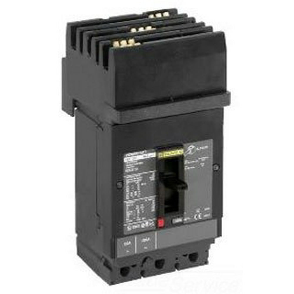 Square D HJA36125 3 Pole 125 Amp 600v Circuit Breaker HJ HJA Walmart