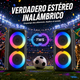 thumbnail image 2 of Bocina JYX Altavoz Bluetooth Portátil con 2 Micrófonos y Luces DJ para Fiestas T27-T, 2 of 10