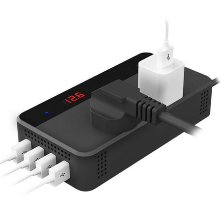 Chargeur Voiture Defort 12V/220V - Double USB - Orange - Neuf (boîte Ouverte)