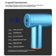 thumbnail image 5 of Qarigey Mini masajeador muscular eléctrico recargable ajustable percusión relajación cuerpo pierna masaje salón Fitness masajeadores Azul, 5 of 6