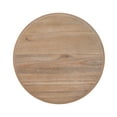 thumbnail image 5 of Powell Kendall Round Indoor Accent Side Table with Shelf, Natural, 5 of 10