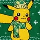 thumbnail image 2 of Jersey Pokemon Pikachu Christmas para niños verde talla 7, 2 of 2