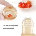 thumbnail image 5 of M Buder Silicone Baby Fruit Feeder Set – 2‑Piece Anti‑Leak Teether with Safe Small‑Hole Design, Easy‑Clean, Teething Relief, and Bite‑Sized Fruit Accessory, 5 of 7