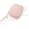 thumbnail image 2 of FUTUREORYY Bolsa Organizadora Rosa Para Toallas Sanitarias Y Accesorios Con Seguro Y Resistente, 2 of 6