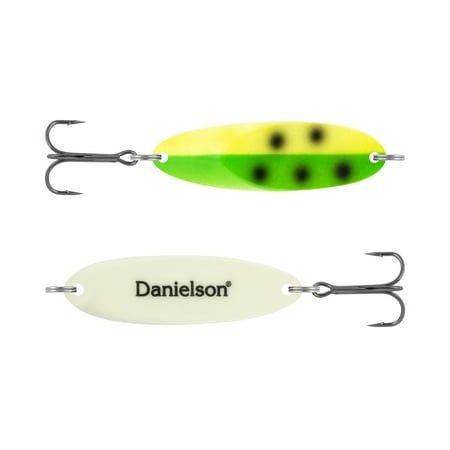 Danielson Night Fight Renegade Super Glow Casting Spoon FW Spoons Big Game 3/4oz South Paw