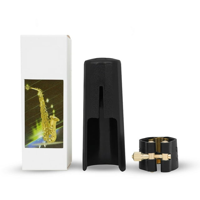 Leather Ligature Clarinet Cap Professional Smooth Surface No Burrs Metal Gasket Buckle Protector Protective Gear Tenor