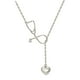 thumbnail image 3 of Collar con estetoscopio de enfermera, moderno y a la moda, ideal como regalo de aniversario para enfermeras en vacaciones. Plata, 3 of 9