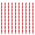 thumbnail image 2 of 100Pcs Disposable Paper Straws Food Grade BPA Free Vibrant Color Holiday Party Decorative Drinking Straws, 2 of 7