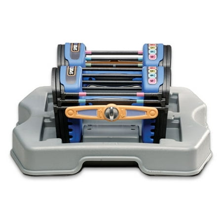 SportBlock Adjustable Dumbbell Set, 24 lbs