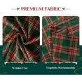thumbnail image 4 of Checkered Square Tablecloth - Green Buffalo Plaid Linen Cotton Gingham Table Cloths, Winter Farmhouse Table Decorations for Dining/Parties/Holiday, 54 x 54 Inch, 4 of 13
