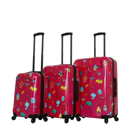 Mia Toro ITALY Mistico Hardside Spinner Luggage 3PC Set